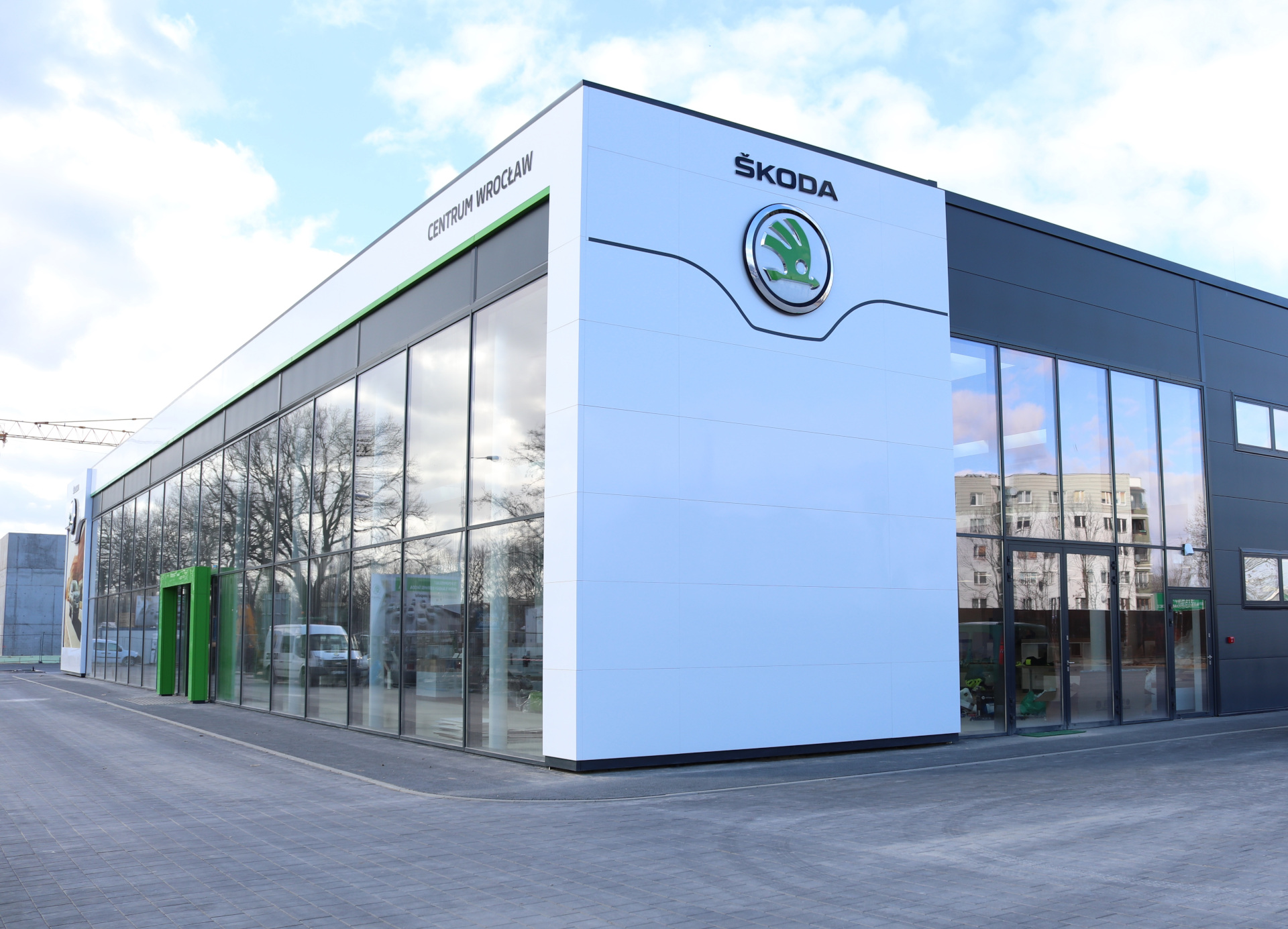 Nowy Salon i Serwis SKODA Centrum Wrocław
