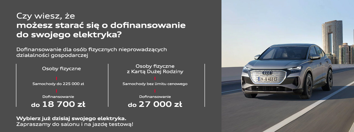 Nowe Audi Q4 - Wrocław